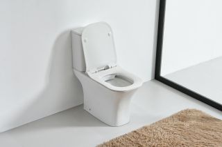 Унитаз-компакт Orange C02-000W безободковый, сиденье с микролифтом